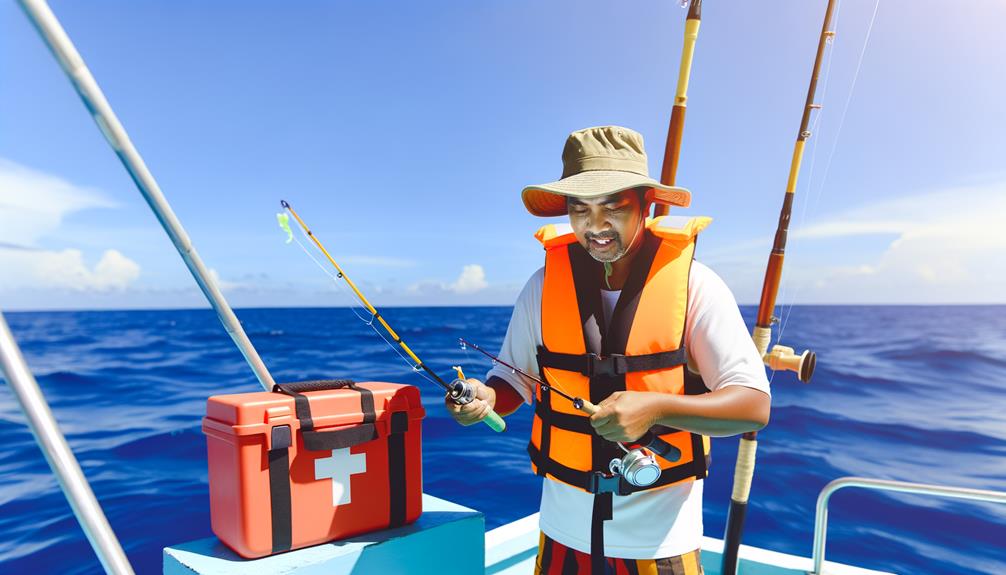 fishing safety in water