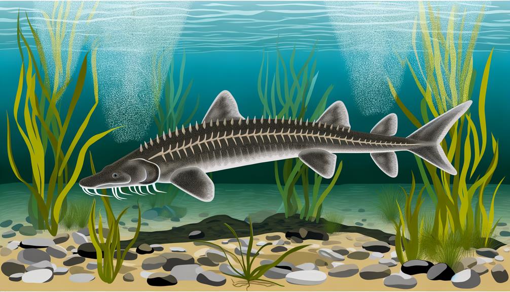 unique sturgeon physical traits