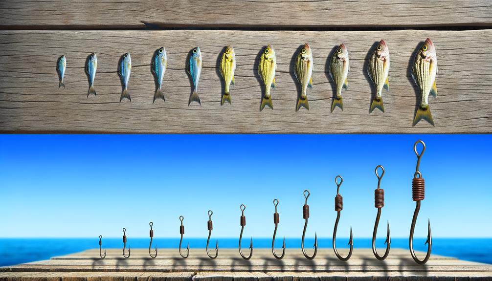 fishing hook size guide