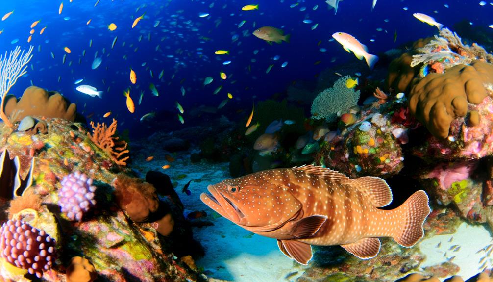 groupers in marine ecosystem